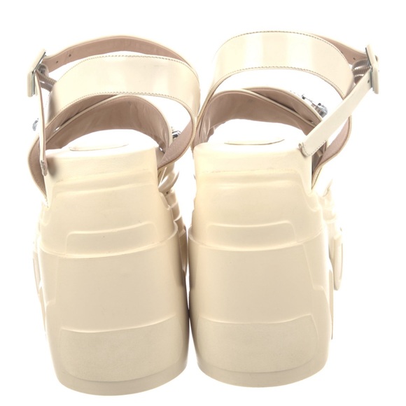 Simone Rocha Crystal Platform Sandals - Picture 6 of 7